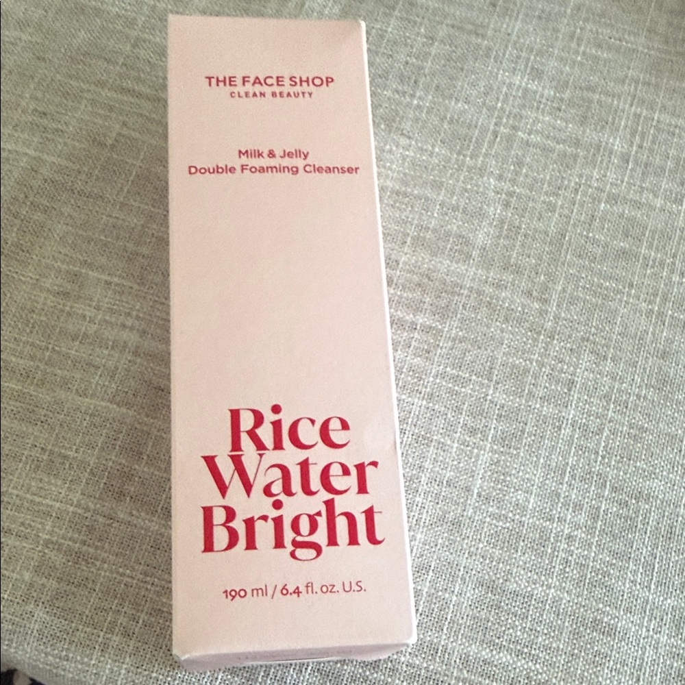 Rice Water Bright Milk & Jelly Cleanser - Pink